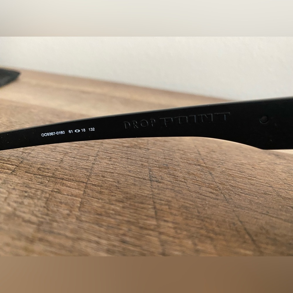 Oakley - Drop Point 61mm Rectangular Sunglasses -… - image 9